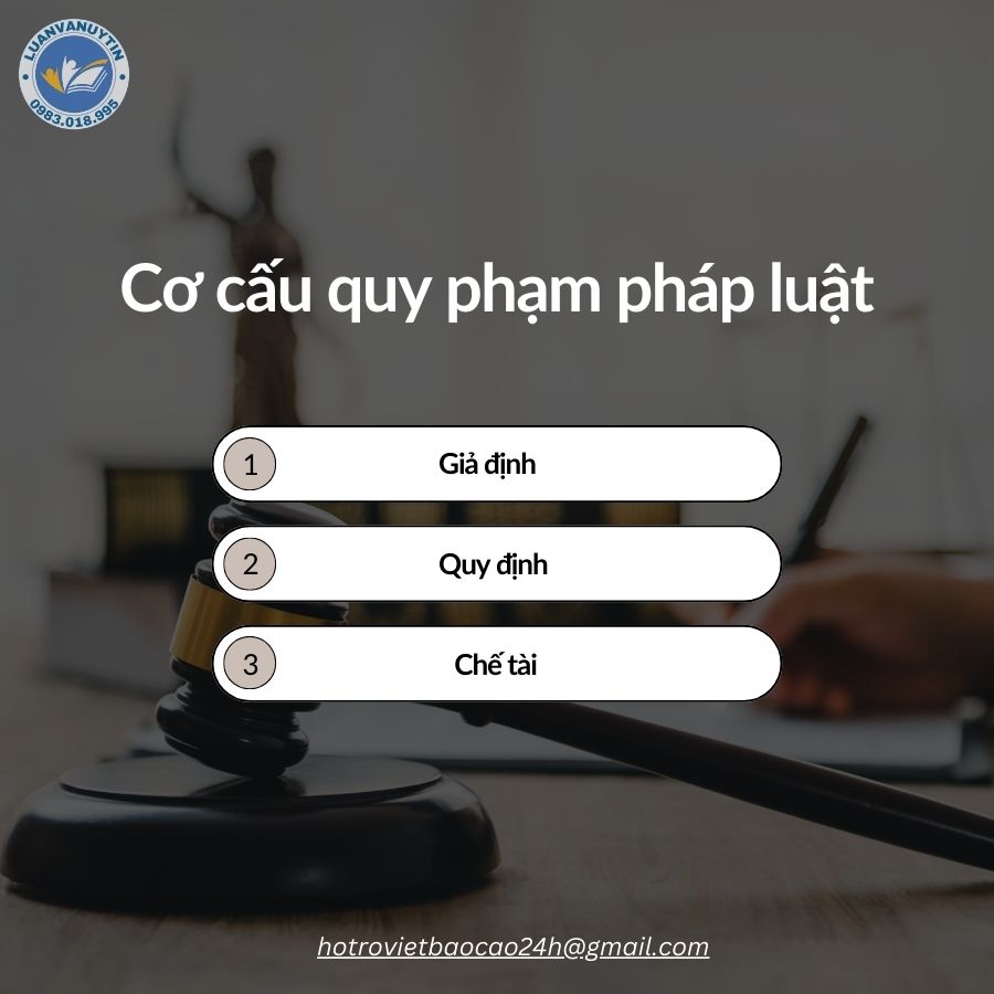 Quy phạm pháp luật là gì? 1 số đặc điểm, cơ cấu quy phạm pháp luật 3 Cơ cấu quy phạm pháp luật là gì?