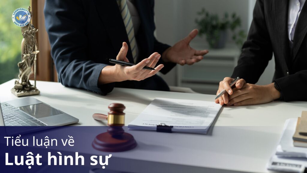 Miễn phí 60 đề tài tiểu luận về luật hình sự xuất sắc nhất + 3 mẫu tiểu luận 21 tieu luan ve luat hinh su 1