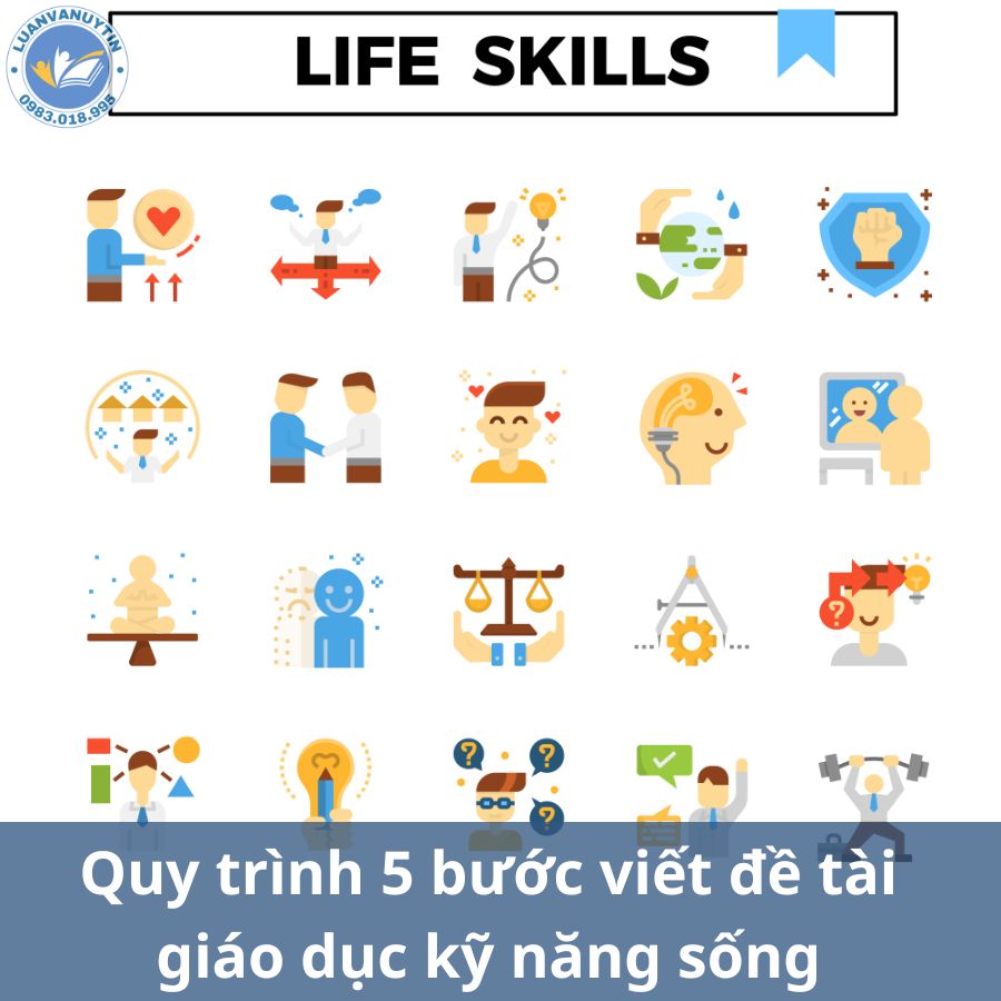 Tải miễn phí mẫu đề tài giáo dục kỹ năng sống & 70+ mẫu đề tài giáo dục kỹ năng sống các cấp bổ ích nhất 2024 6 Quy trình 5 bước viết đề tài giáo dục kỹ năng sống