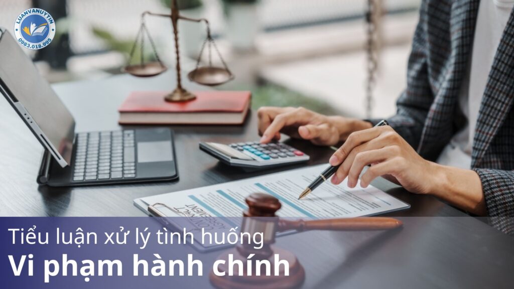 Tải miễn phí 7 mẫu & 40 đề tài tiểu luận xử lý tình huống vi phạm hành chính hay nhất 2024 16 Tieu luan xu ly tinh huong