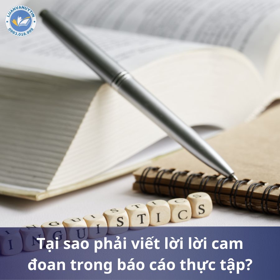 Tại sao phải viết lời  lời cam đoan trong báo cáo thực tập?