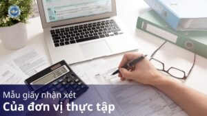 mẫu giấy nhận xét của đơn vị thực tập