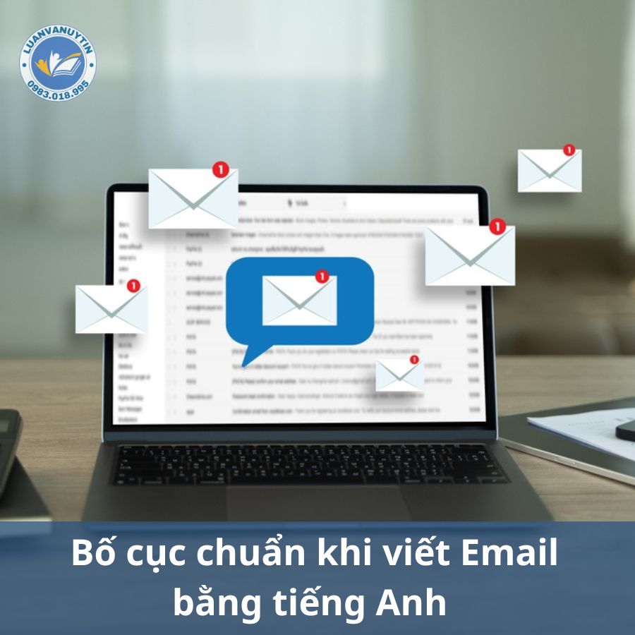 Bố cục chuẩn khi viết Email bằng tiếng Anh