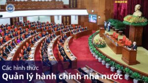 các hình thức quản lý hành chính nhà nước