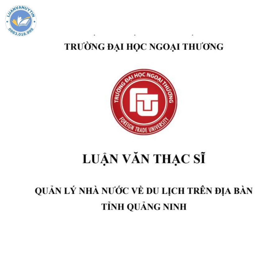 Mẫu luận văn quản lý nhà nước về kinh tế số 1