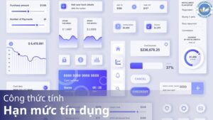 Công thức tính hạn mức tín dụng