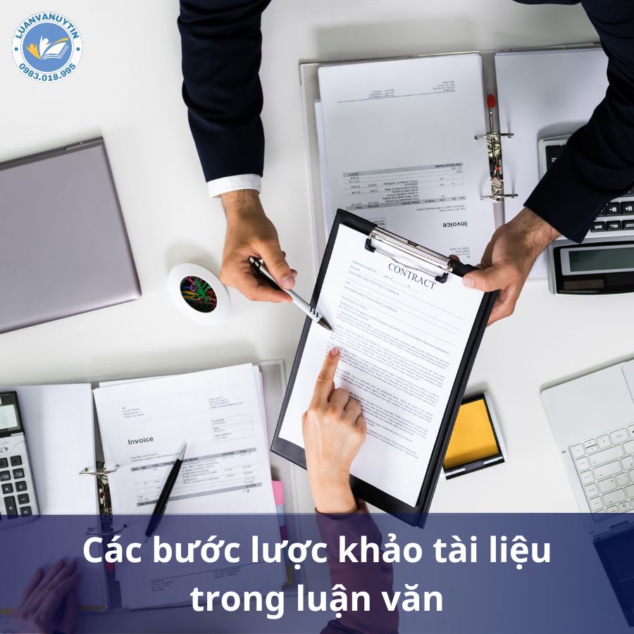 Các bước lược khảo tài liệu trong luận văn