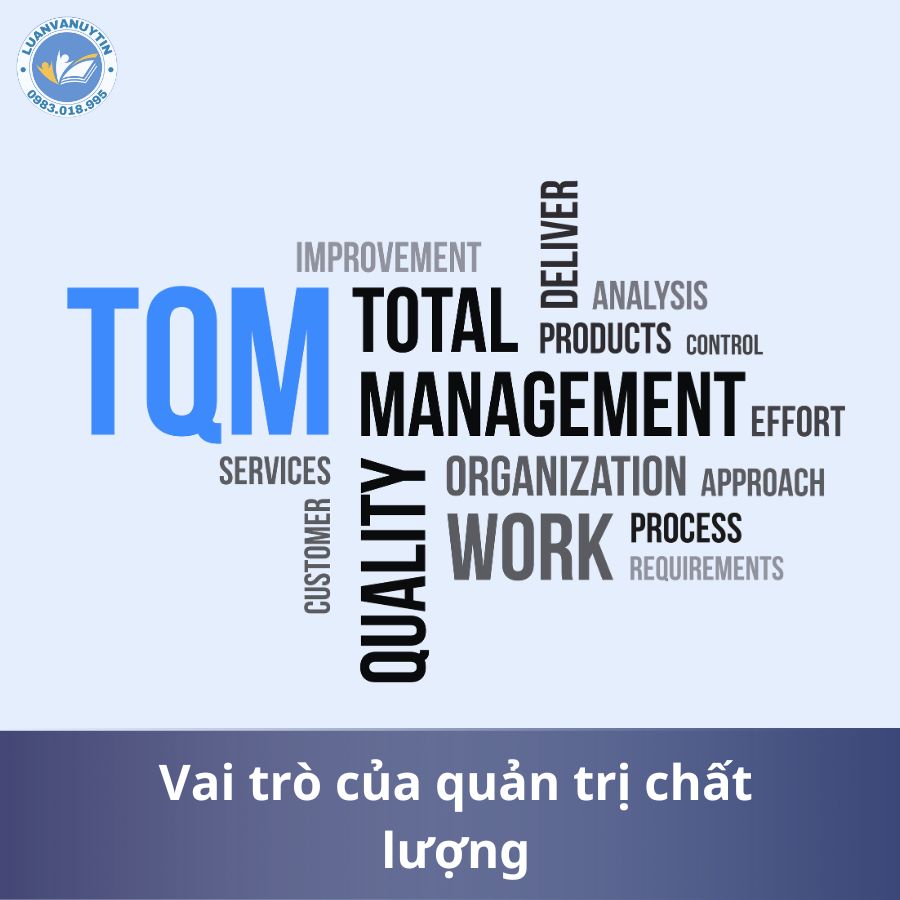 Vai trò của quản trị chất lượng